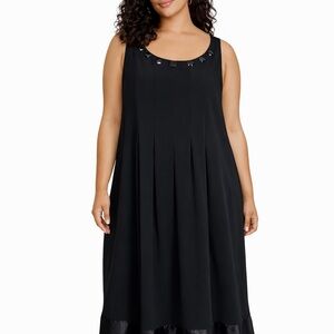 Jessica Howard Elegant Black Chemise